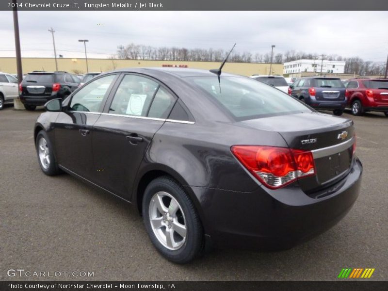 Tungsten Metallic / Jet Black 2014 Chevrolet Cruze LT