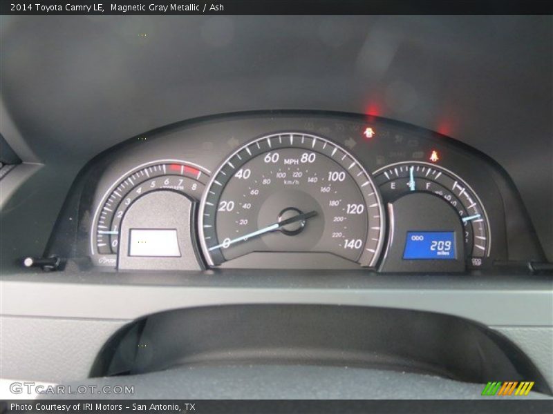 Magnetic Gray Metallic / Ash 2014 Toyota Camry LE