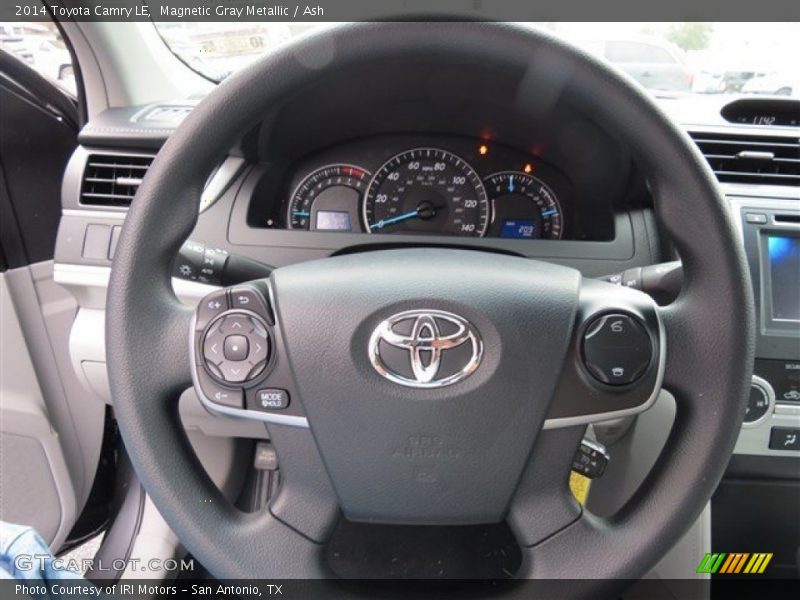 Magnetic Gray Metallic / Ash 2014 Toyota Camry LE