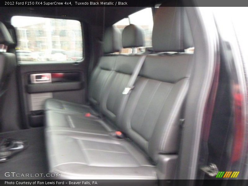 Tuxedo Black Metallic / Black 2012 Ford F150 FX4 SuperCrew 4x4
