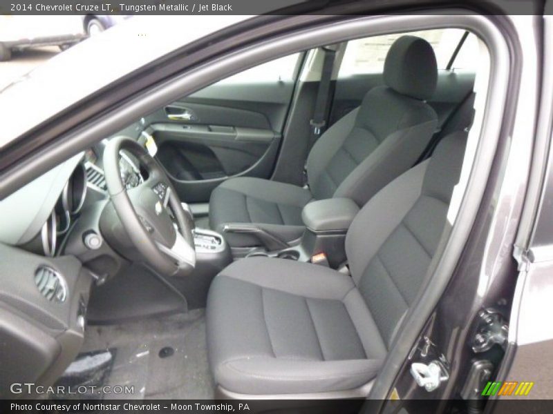Tungsten Metallic / Jet Black 2014 Chevrolet Cruze LT