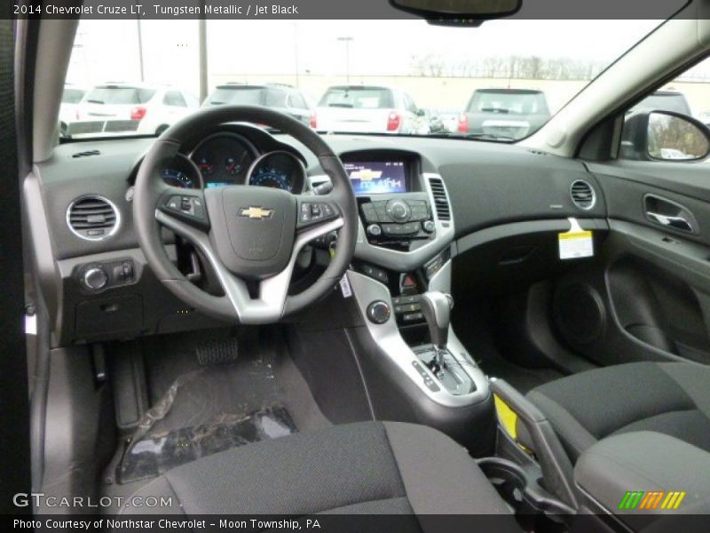 Tungsten Metallic / Jet Black 2014 Chevrolet Cruze LT