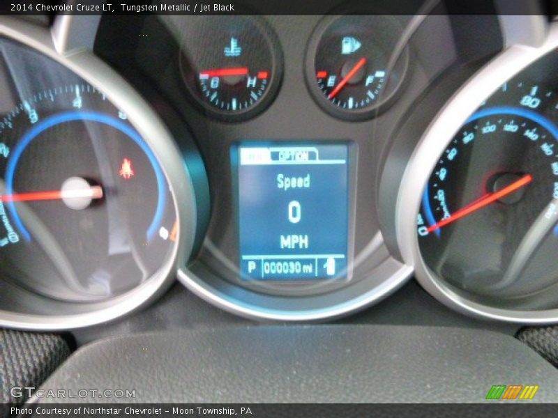 Tungsten Metallic / Jet Black 2014 Chevrolet Cruze LT