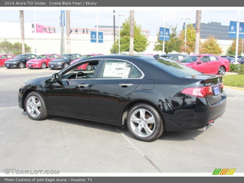 Crystal Black Pearl / Ebony 2014 Acura TSX Sedan