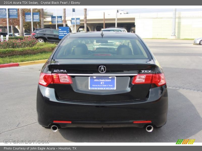 Crystal Black Pearl / Ebony 2014 Acura TSX Sedan
