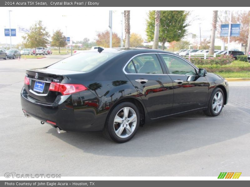 Crystal Black Pearl / Ebony 2014 Acura TSX Sedan