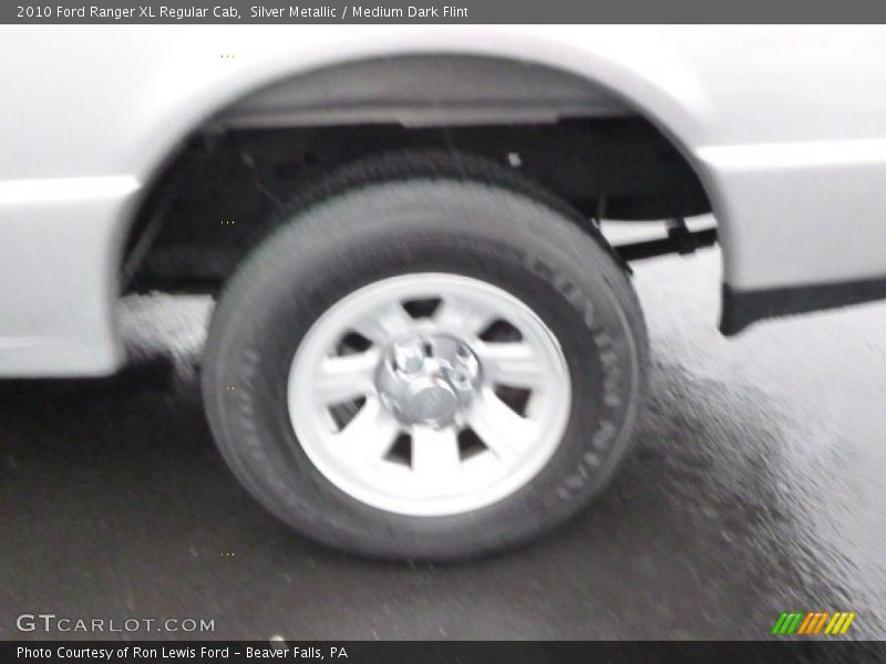 Silver Metallic / Medium Dark Flint 2010 Ford Ranger XL Regular Cab