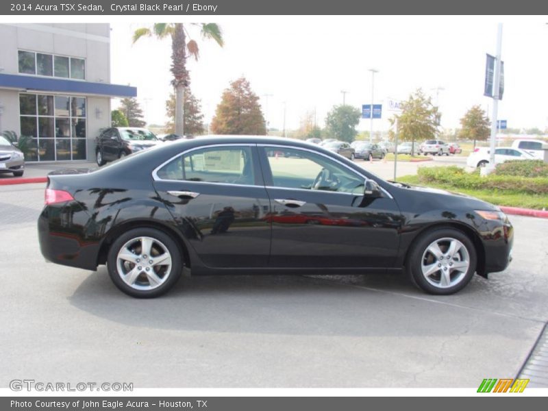 Crystal Black Pearl / Ebony 2014 Acura TSX Sedan