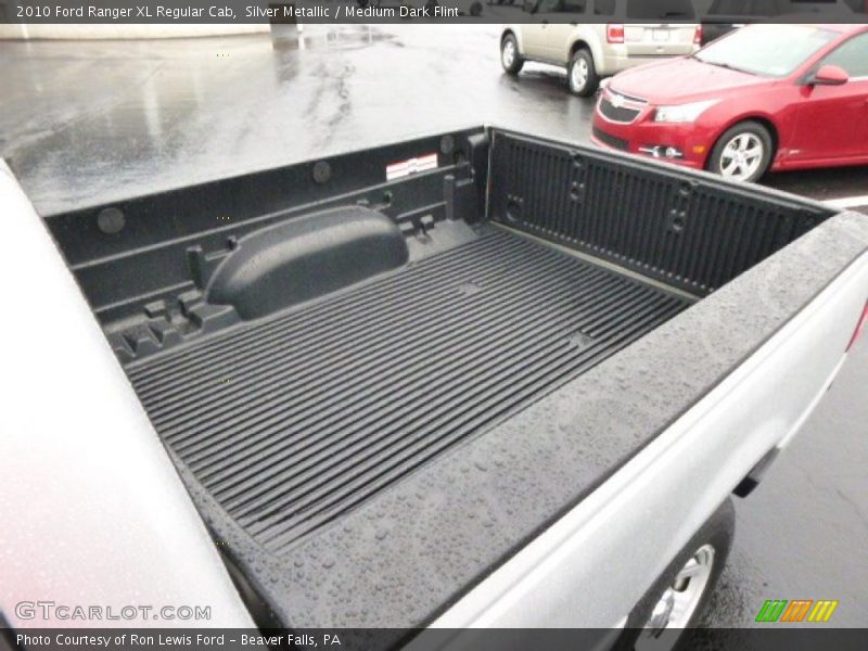 Silver Metallic / Medium Dark Flint 2010 Ford Ranger XL Regular Cab