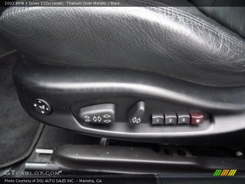 Controls of 2003 3 Series 330xi Sedan