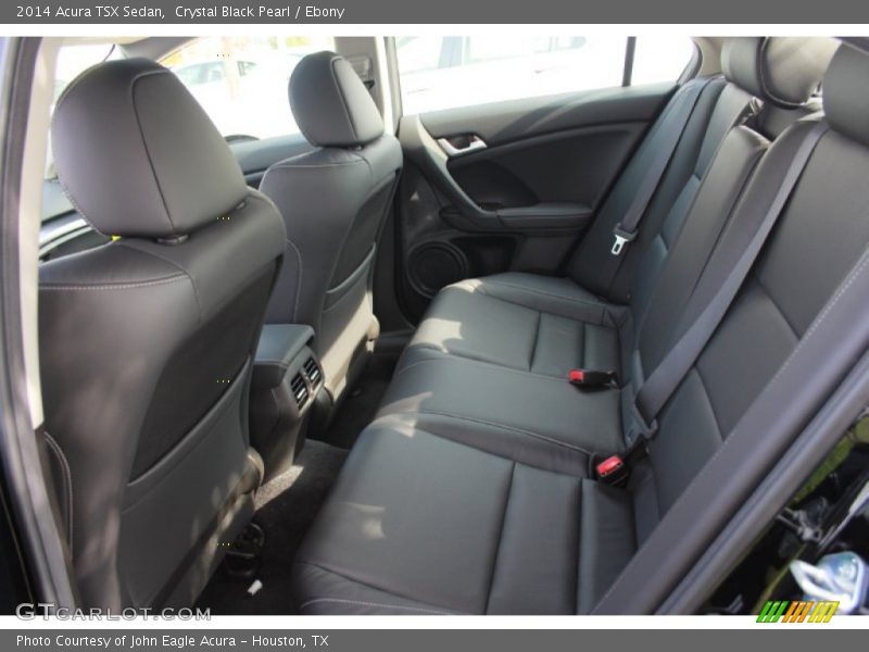 Crystal Black Pearl / Ebony 2014 Acura TSX Sedan