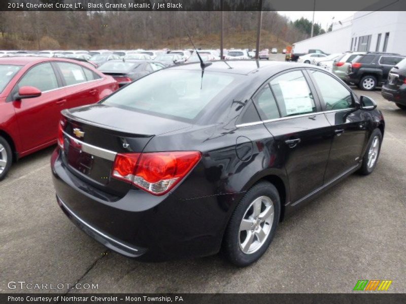 Black Granite Metallic / Jet Black 2014 Chevrolet Cruze LT