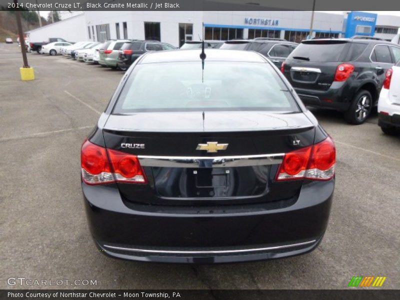 Black Granite Metallic / Jet Black 2014 Chevrolet Cruze LT