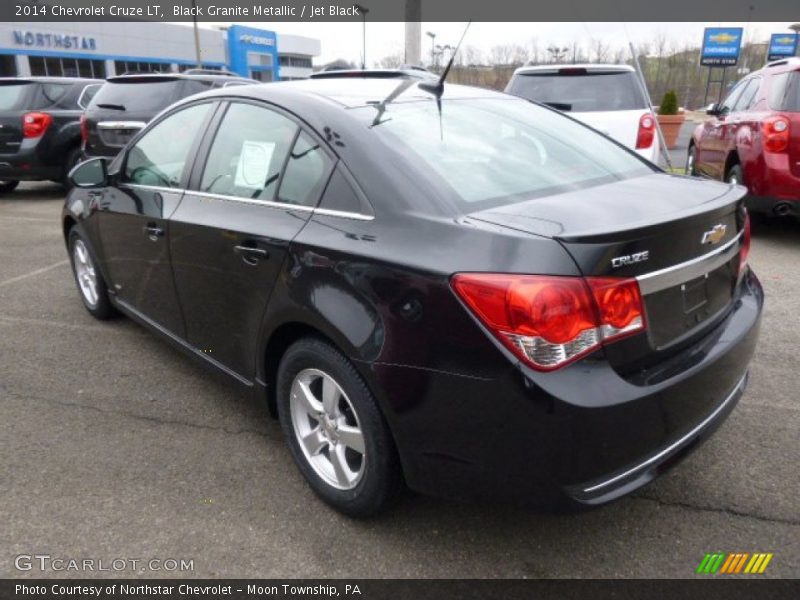 Black Granite Metallic / Jet Black 2014 Chevrolet Cruze LT