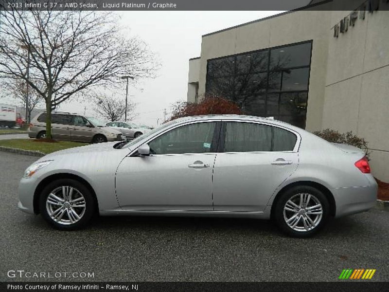  2013 G 37 x AWD Sedan Liquid Platinum