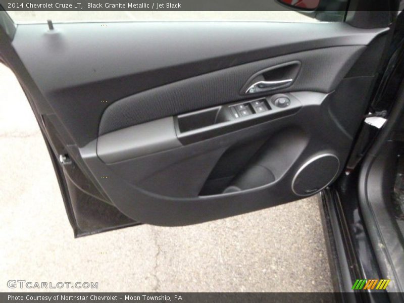Black Granite Metallic / Jet Black 2014 Chevrolet Cruze LT