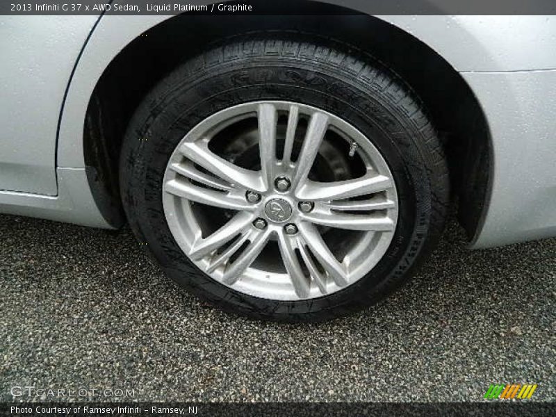  2013 G 37 x AWD Sedan Wheel