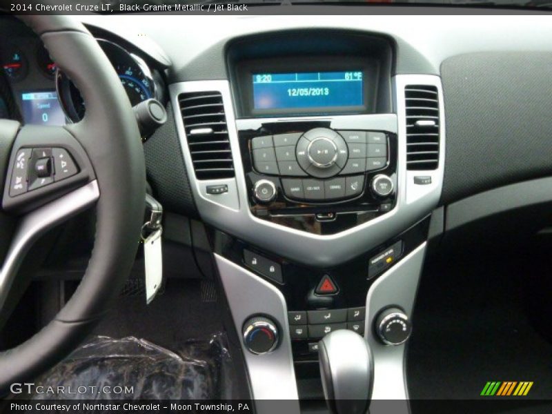 Black Granite Metallic / Jet Black 2014 Chevrolet Cruze LT