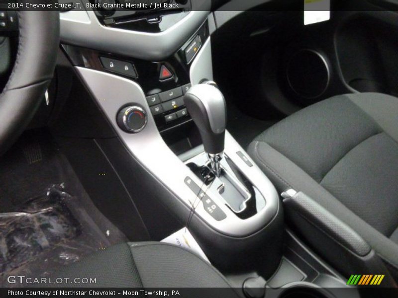 Black Granite Metallic / Jet Black 2014 Chevrolet Cruze LT