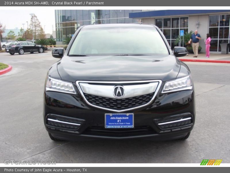 Crystal Black Pearl / Parchment 2014 Acura MDX SH-AWD