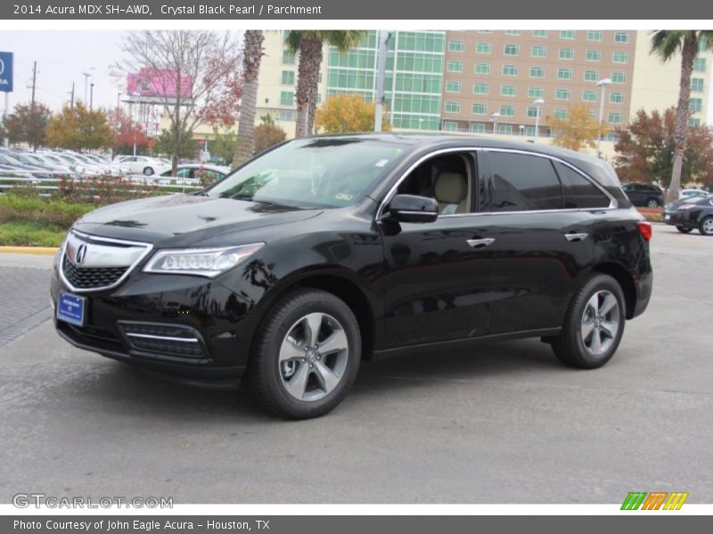 Crystal Black Pearl / Parchment 2014 Acura MDX SH-AWD