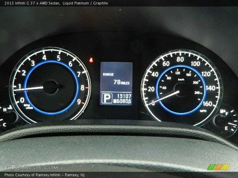  2013 G 37 x AWD Sedan 37 x AWD Sedan Gauges