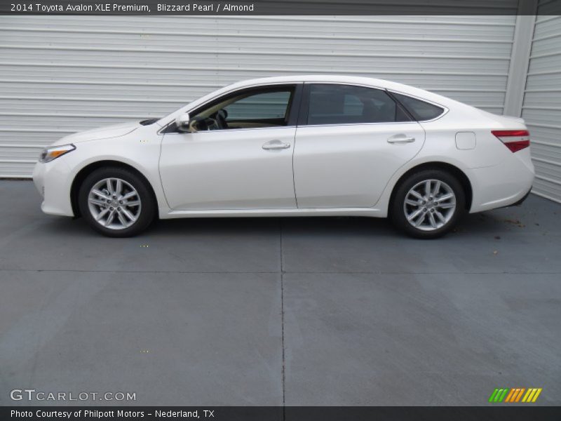 Blizzard Pearl / Almond 2014 Toyota Avalon XLE Premium