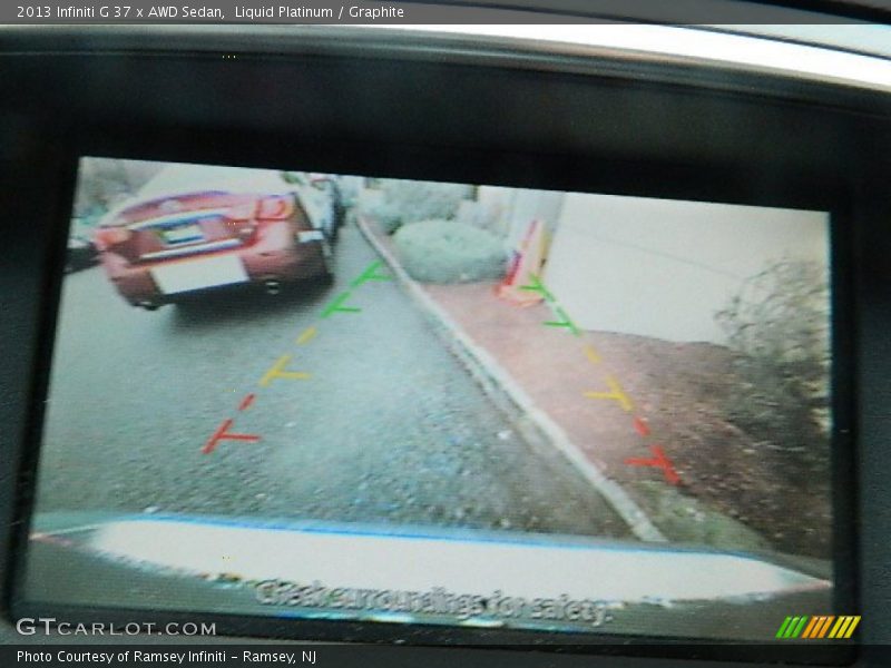 Liquid Platinum / Graphite 2013 Infiniti G 37 x AWD Sedan