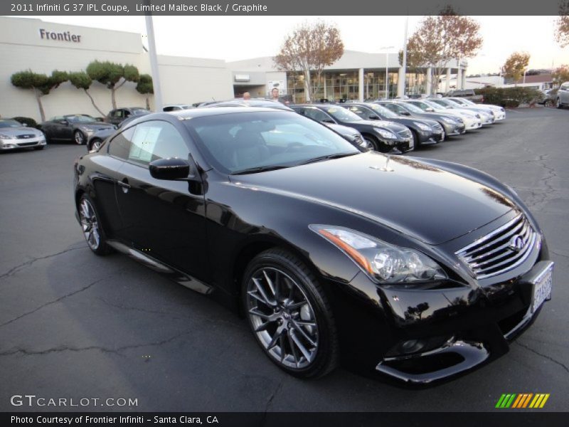 Limited Malbec Black / Graphite 2011 Infiniti G 37 IPL Coupe