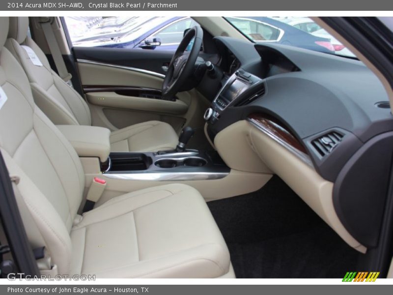 Crystal Black Pearl / Parchment 2014 Acura MDX SH-AWD