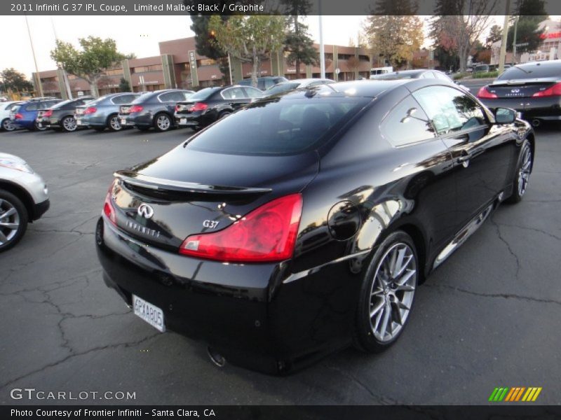 Limited Malbec Black / Graphite 2011 Infiniti G 37 IPL Coupe