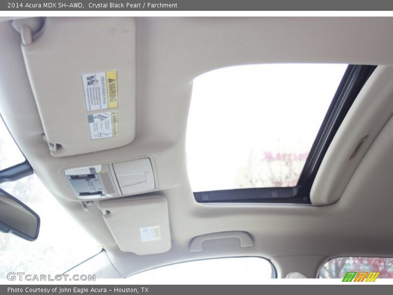 Crystal Black Pearl / Parchment 2014 Acura MDX SH-AWD