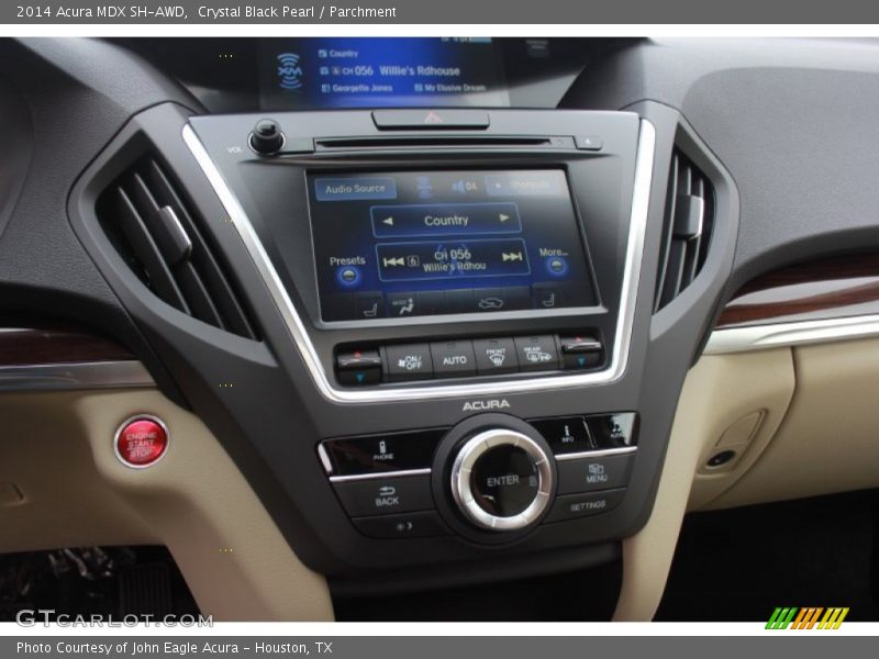 Crystal Black Pearl / Parchment 2014 Acura MDX SH-AWD