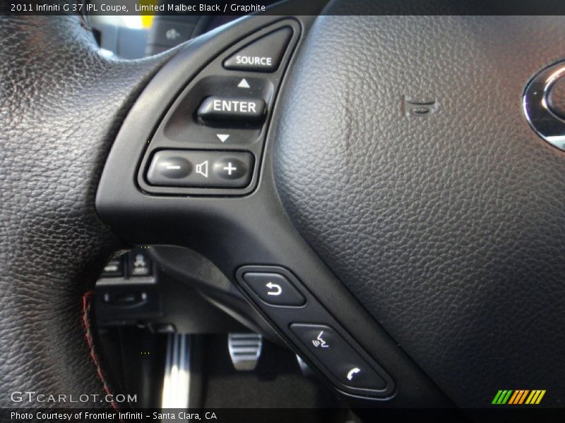 Limited Malbec Black / Graphite 2011 Infiniti G 37 IPL Coupe