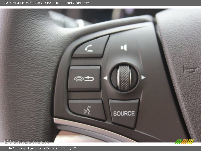 Crystal Black Pearl / Parchment 2014 Acura MDX SH-AWD