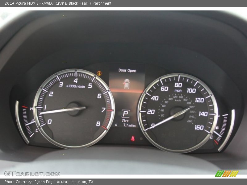 Crystal Black Pearl / Parchment 2014 Acura MDX SH-AWD