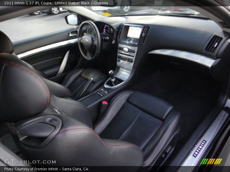 Limited Malbec Black / Graphite 2011 Infiniti G 37 IPL Coupe
