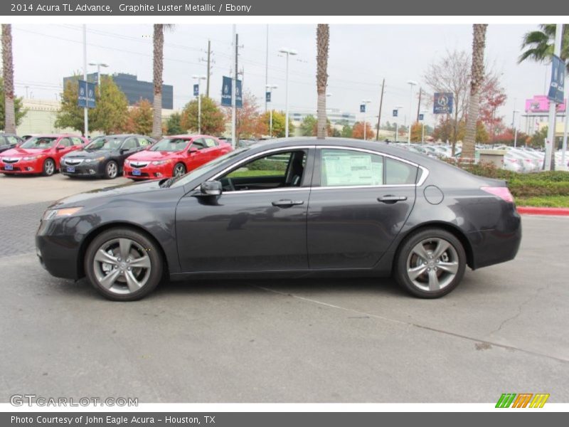 Graphite Luster Metallic / Ebony 2014 Acura TL Advance