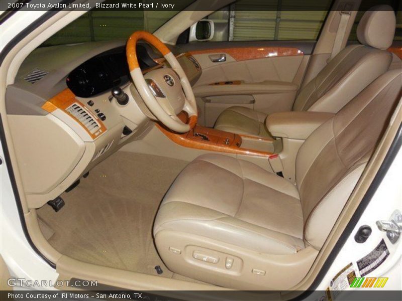Blizzard White Pearl / Ivory 2007 Toyota Avalon Limited