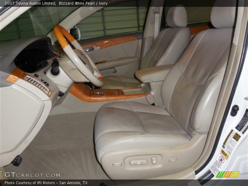 Blizzard White Pearl / Ivory 2007 Toyota Avalon Limited