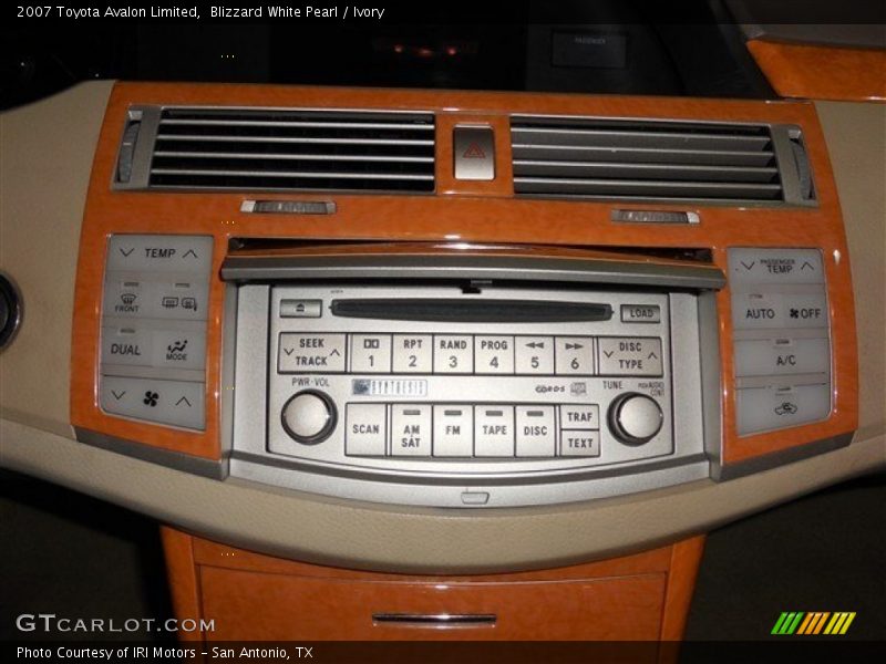 Blizzard White Pearl / Ivory 2007 Toyota Avalon Limited