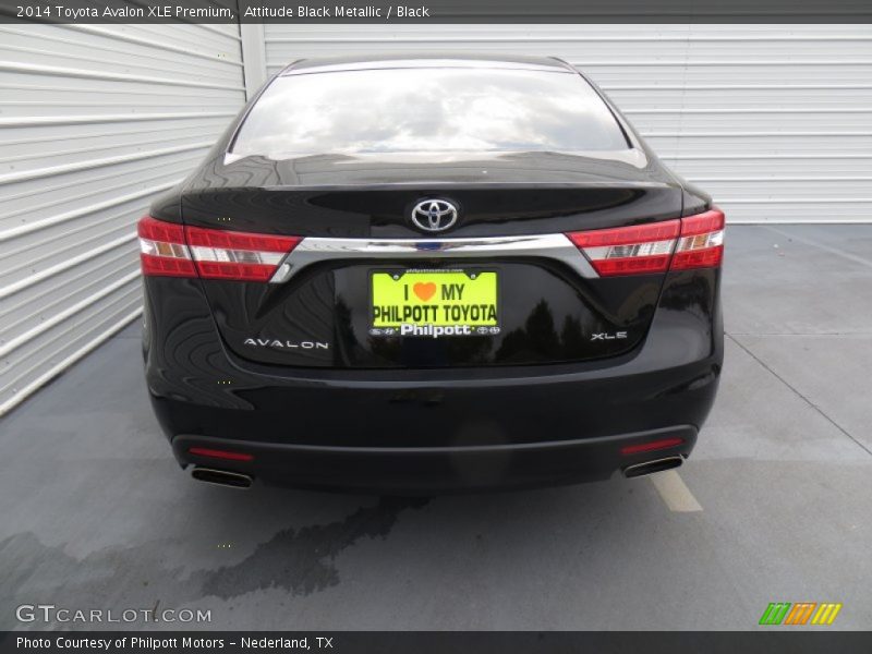 Attitude Black Metallic / Black 2014 Toyota Avalon XLE Premium