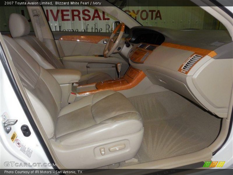 Blizzard White Pearl / Ivory 2007 Toyota Avalon Limited