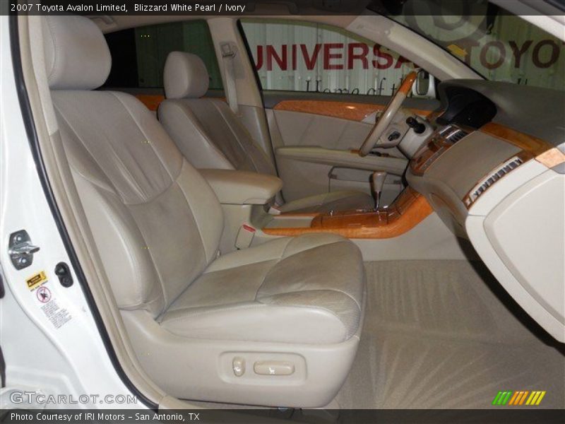Blizzard White Pearl / Ivory 2007 Toyota Avalon Limited