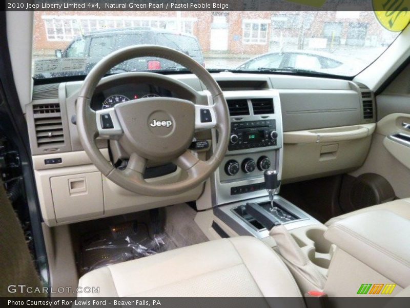 Pastel Pebble Beige Interior - 2010 Liberty Limited 4x4 