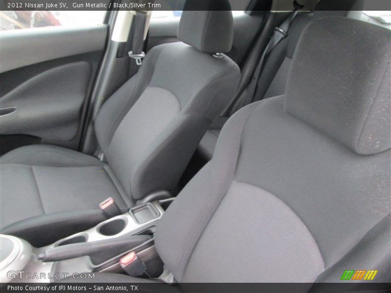 Gun Metallic / Black/Silver Trim 2012 Nissan Juke SV