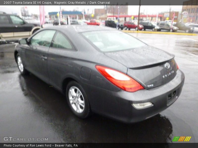 Magnetic Gray Metallic / Dark Charcoal 2007 Toyota Solara SE V6 Coupe
