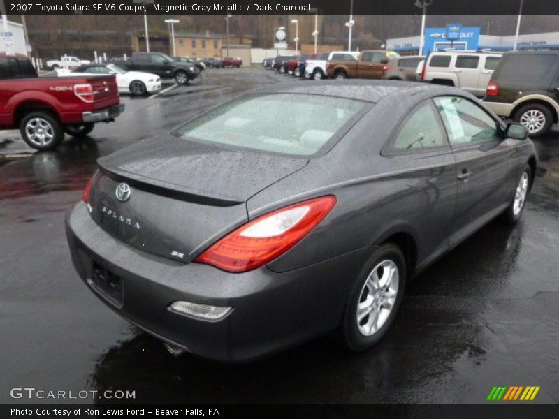 Magnetic Gray Metallic / Dark Charcoal 2007 Toyota Solara SE V6 Coupe