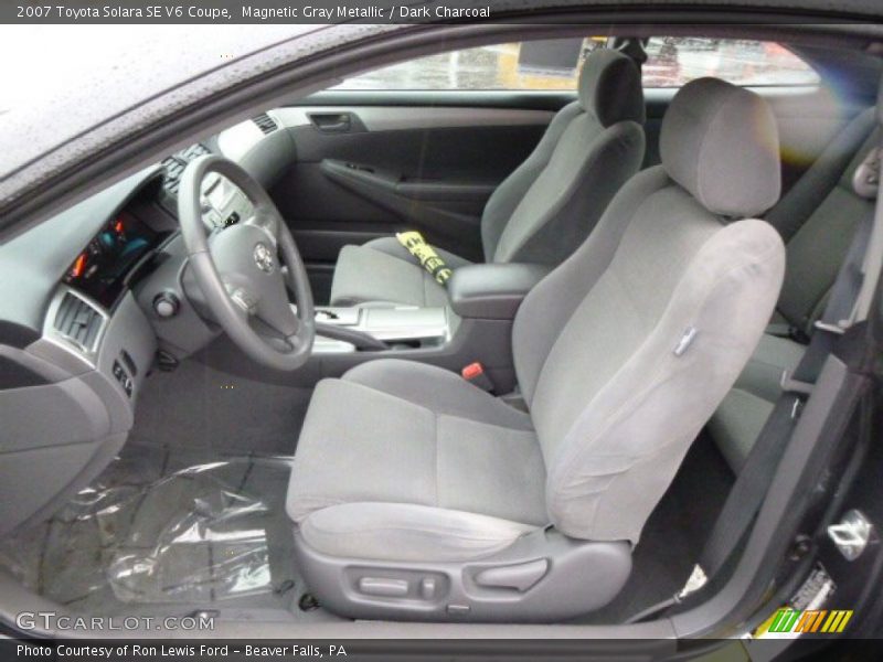 Magnetic Gray Metallic / Dark Charcoal 2007 Toyota Solara SE V6 Coupe