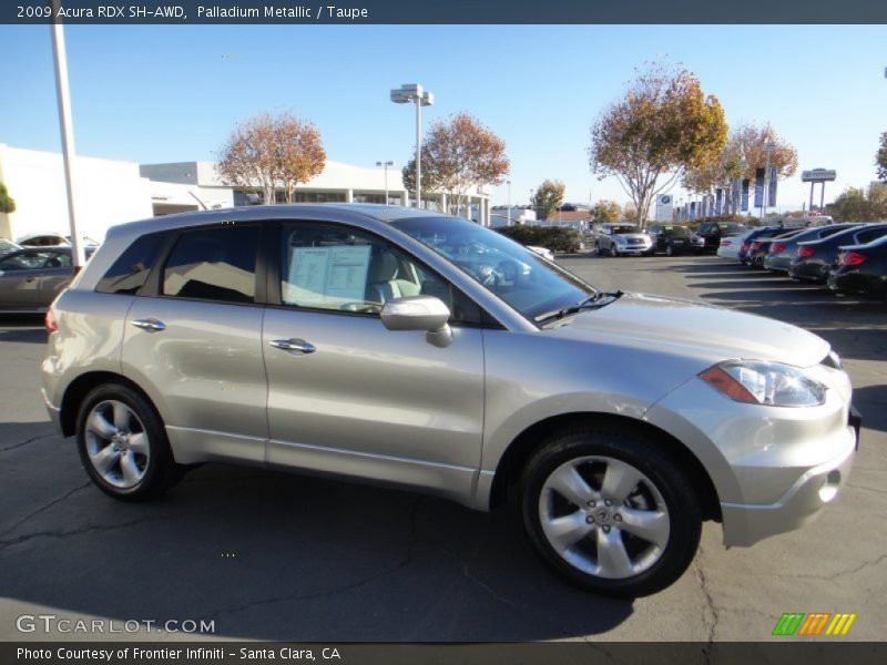 Palladium Metallic / Taupe 2009 Acura RDX SH-AWD